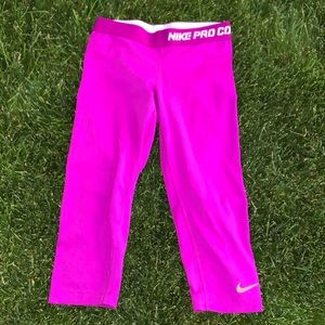 Nike cropped workout Leggings Pro Combat XS
